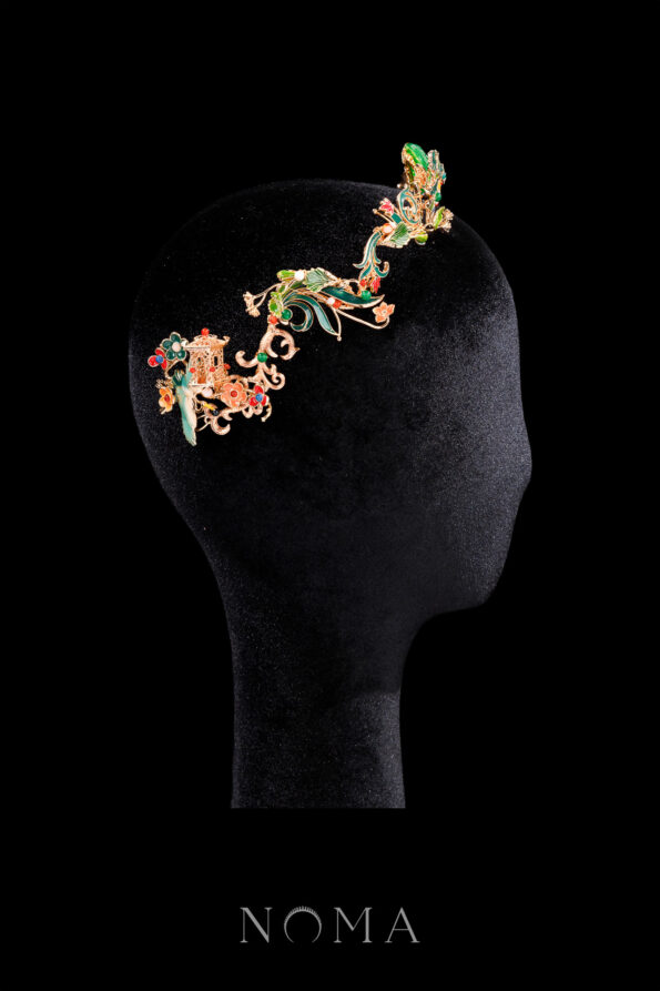 CHN-202400076-Colorful-Jade-Crane-Ornamental-Crown-Gold-Jade-3
