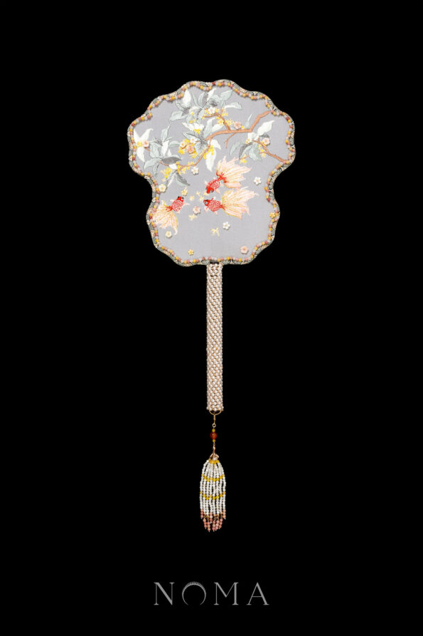 CHN-202400092-Koi-Painting-Fan-Gold-1