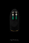 CHN-202400095-Oval-T-Clover-Pear-Bud-Jade-Earrings-Gold-Emerald