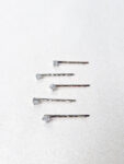 Jewelry Pin Simple Set - Rhodium White Gold (5 pcs)