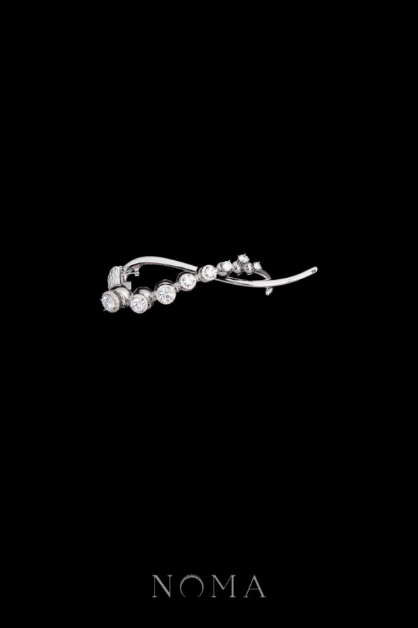 DJW-202400032-Descending-Round-Halo-Hairclip-Rhodium-White-Gold-2