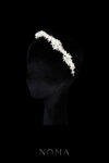 CC Prima Flora Headband - White Silver, White