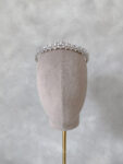 Pear Radiant Crown - Rhodium White Gold