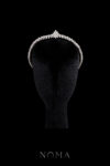 Marquise Pear Sides Crown - Rhodium White Gold