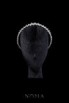 Royal Oval Crown - Rhodium White Gold, White Diamond