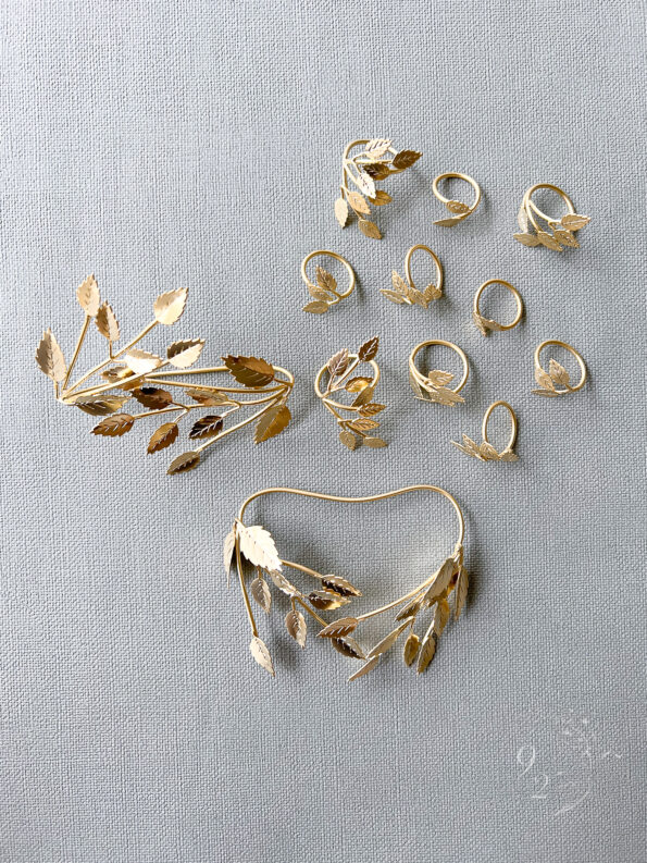 925-202100008-Athens-Leaves-Handcuff-Set-Doff-Gold-12-pcs