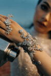 1001 Nights Handcuff - White Gold