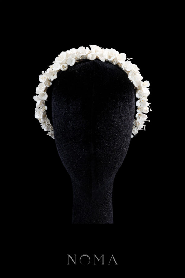 ACC-202400026-Clay-Flower-Galore-with-Pistil-Headband-White-Silver