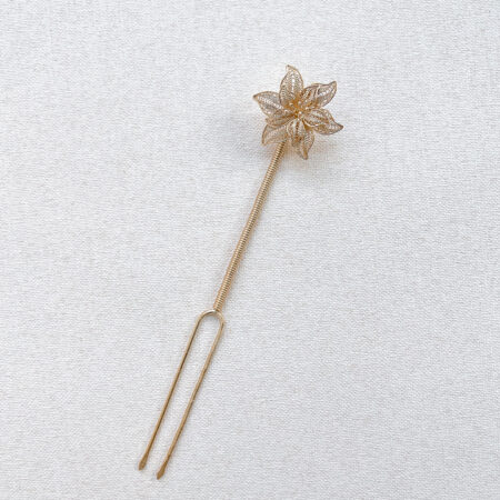 Filigree Jasmine Kembang Goyang - 18k Yellow Gold