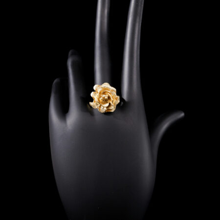 Kembang Pusaka Ring - Doff Gold