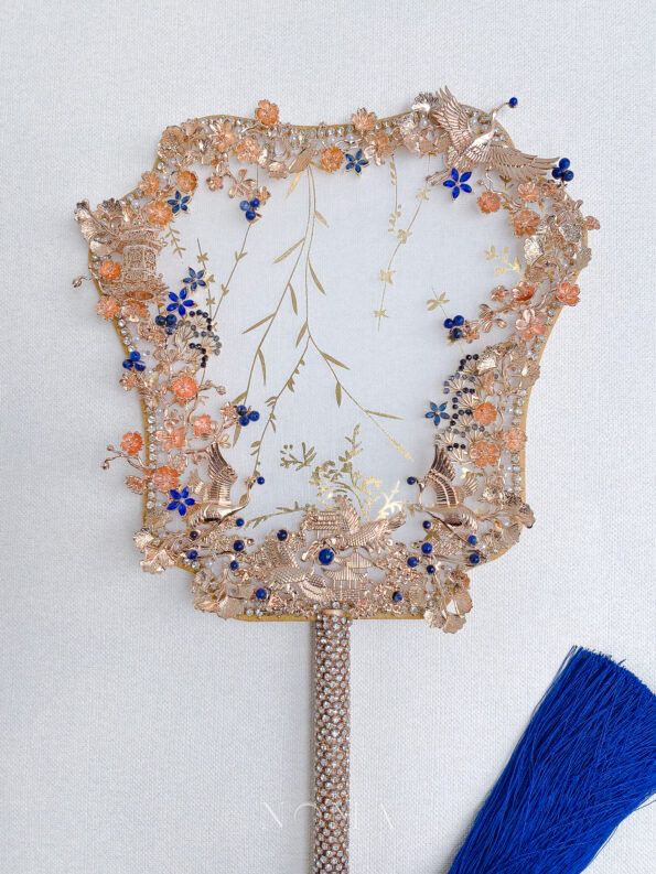 CHN-202200030-Crane-Scenery-Fan-Gold-Sapphire-2