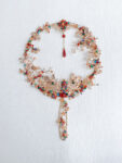 Crane Triangle Treasure Fan - Gold