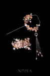 Pagoda Floral Jardin Set - Gold, Pink (2 pcs)