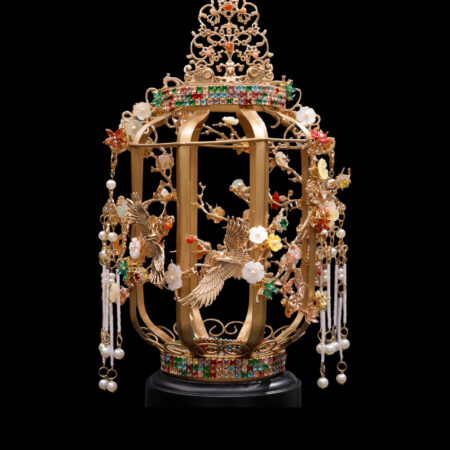 Crane Harmony Lantern - Gold