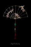 Beautiful Things Gems Fan - Gold