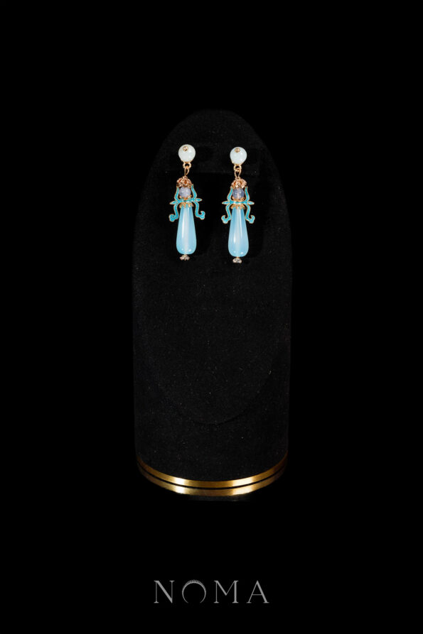 CHN-202400072-Han-Element-Pear-Jade-Earrings-Gold-Blue-Jade