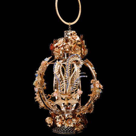 All Heavenly Creatures Lantern - Gold, Blue