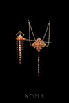 Lotus and Stones Tranquility Set - Gold, Ruby (2 pcs)