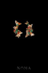 CHN-202400214-Butterflies-on-Floral-Branch-Side-Hairvine-Set-Gold-Green-2-pcs