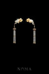 Floral Bright Minute Hairclip Pair - Gold, Yellow (1 pair)