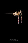 CHN-202400259-Crane-Heaven-Cloud-Hairpin-Gold-Pink-Left
