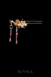 CHN-202400260-Crane-Heaven-Cloud-Hairpin-Gold-Pink-Right