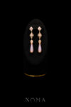 CHN-202400279-Oval-T-Crystal-Ball-Pear-Jade-Earrings-Gold-Pink-Jade