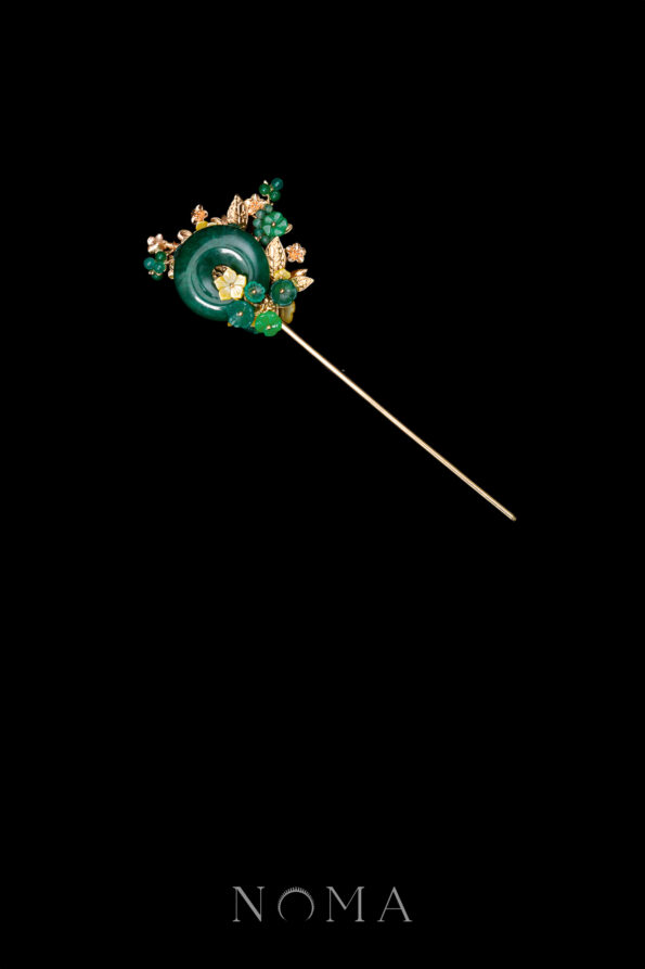 CHN-202400281-Round-Donut-Jade-Lush-Hairpin-Gold-Jade