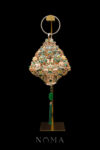 CHN-202400289-Colorful-Lush-Jade-Zongzi-Handpiece-Gold-Jade