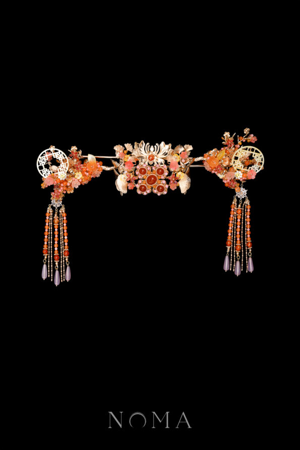 CHN-202400290-Crane-and-Bird-Full-Set-Gold-3-pcs