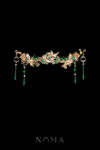 Crane Heaven Cloud Simple Set - Gold, Green (3 pcs)
