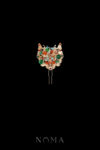 Fiery Bold Phoenix Cuff - Gold