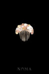 Feminine Floral Inspiration Haircomb - Gold