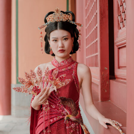Fire Heritage Set - Gold, Red Jade (3 pcs)