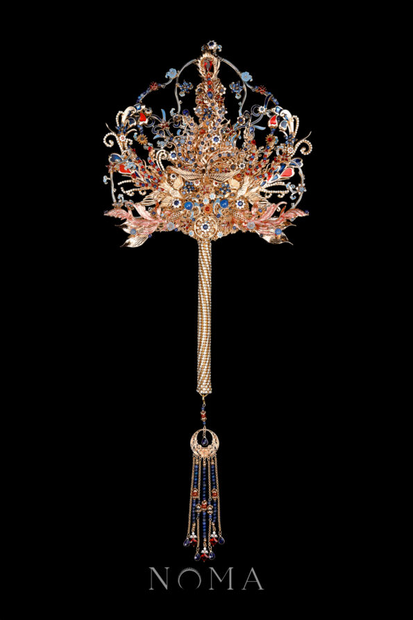 CHN-202500123-Colorful-Phoenix-Heritage-Fan-Gold-Sapphire