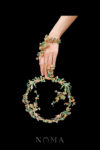 CHN-202500170-Colorful-Koi-Crane-Breeze-Handpiece-Gold-Green