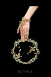 CHN-202500170-Colorful-Koi-Crane-Breeze-Handpiece-Gold-Green