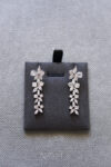 Celeste Earrings - Rhodium White Gold