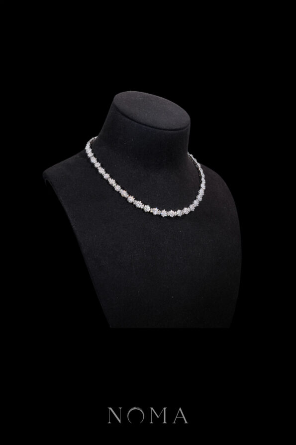 DJW-202400034-Round-Paved-Double-Dot-Choker-Rhodium-White-Gold-White-Diamond-1