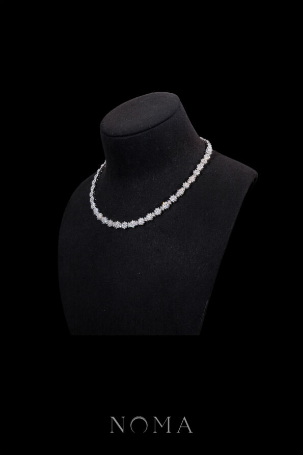 DJW-202400034-Round-Paved-Double-Dot-Choker-Rhodium-White-Gold-White-Diamond-2