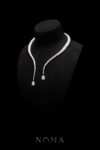 DJW-202400085-Curved-Paved-Necklace-Rhodium-White-Gold-White-Diamond