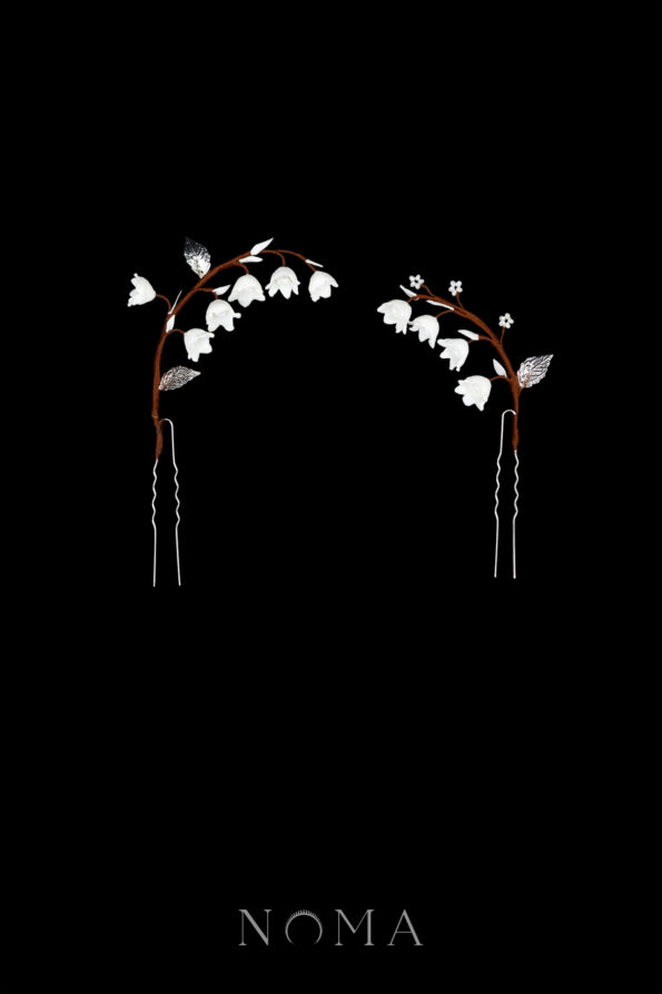 FLR-202500041-CC-Lily-of-the-Valley-Branch-Large-Hairpin-Set-White-Silver-White-2-pcs