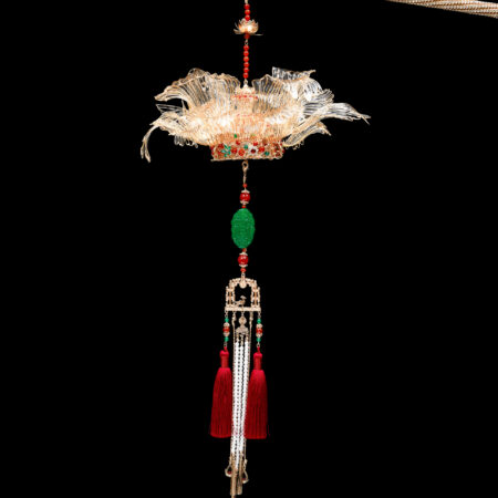 LR Light The Way Lantern - Gold, Transparent