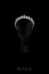 Key Elegance Crown - Rhodium White Gold, White Diamond