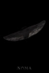 Black Chantily Wide Meter Hat - Black