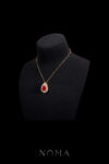 JJW-202400024-Superior-Teardrop-Jade-Halo-Art-Pendant-18k-Yellow-Gold-Red-Jade