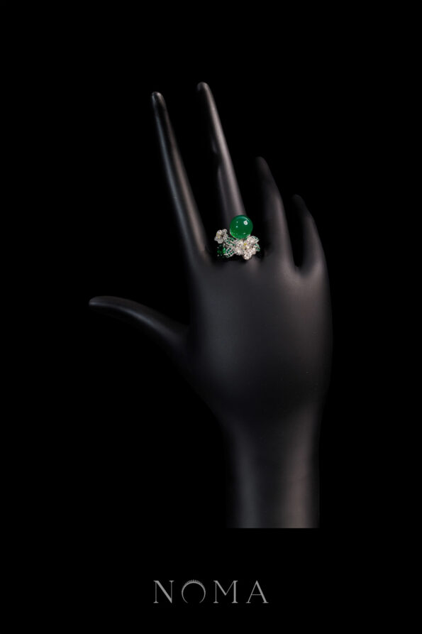 JJW-202400033-Floral-Burst-Ring-Rhodium-White-Gold-Jade-Adjustable-1