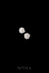 Oval Radiance Cufflinks - Rhodium White Gold