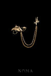 MEN-202400056-Crane-Ginkgo-Bamboo-Chain-Pin-18k-Yellow-Gold