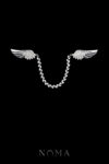 MEN-202400064-Wings-L-Chain-Pin-Rhodium-White-Gold